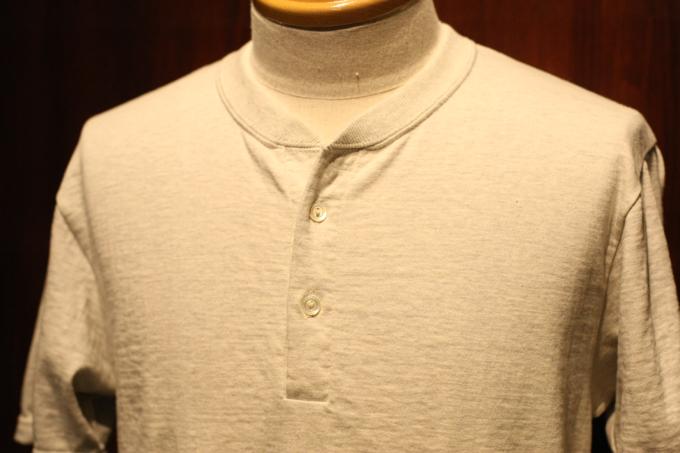 DALEE'S ダリーズ 1930年代スタイル ヘンリーネックTシャツ SPINNER 