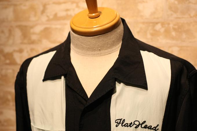 THE FLAT HEAD ザ フラットヘッド レーヨン ボーリングシャツ 
