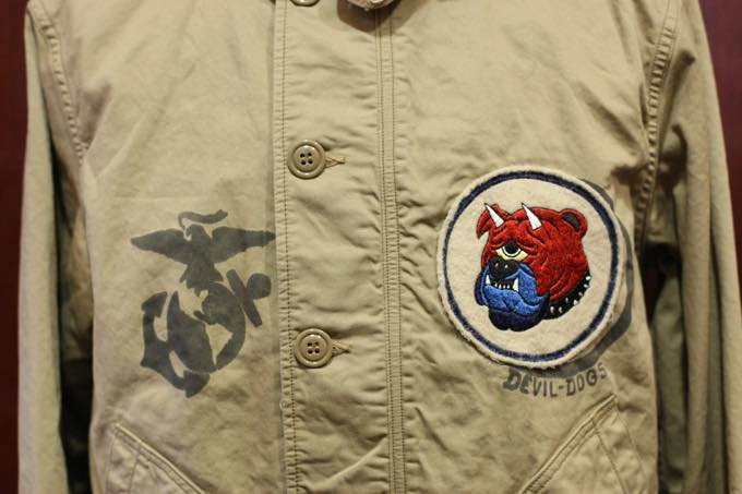 極美品】FREEWHEELERS UNION SPECIAL OVERALL 【DECK JACKET U.S.M.C. 