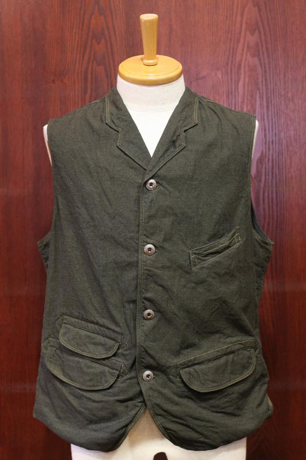 FREEWHEELERS JACKSON VEST LATE 1800s TAILORED VEST GREAT LAKES GMT