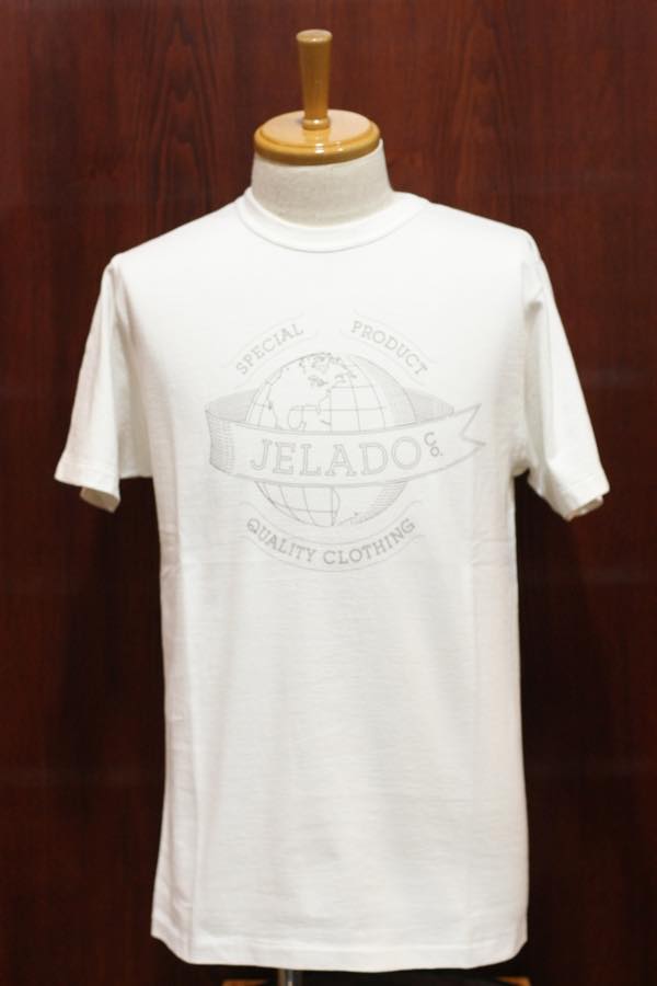 ジェラード ベーシックコレクション プリントtシャツ アンティーク オフィシャルtシャツ Ab ホワイト