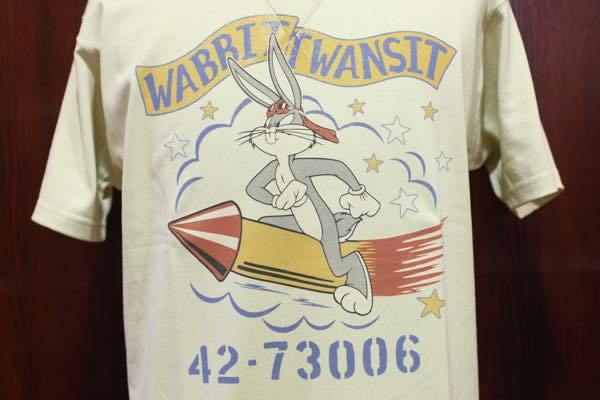 トイズマッコイ 期中ミリタリーTシャツ バッグスバニー WABBIT TWANSIT 