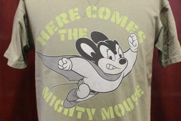 トイズマッコイ マイティマウス Tシャツ HERE COMES THE MIGHTY MOUSE TMC2104 【TOYS  McCOY】トイズマッコイ商品一覧 Avenue