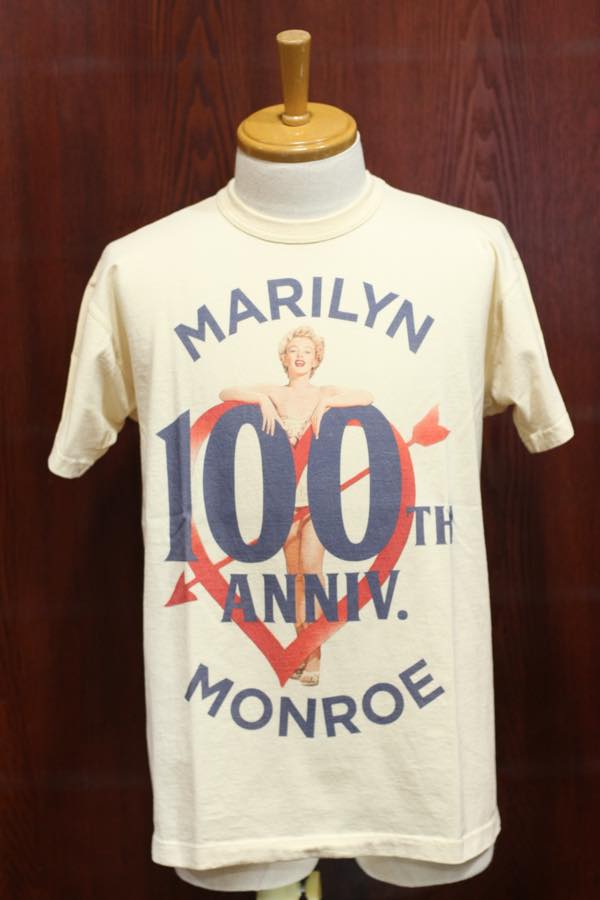 レジェンド コレクション マリリンモンロー100th Tシャツ ARROW SHOT