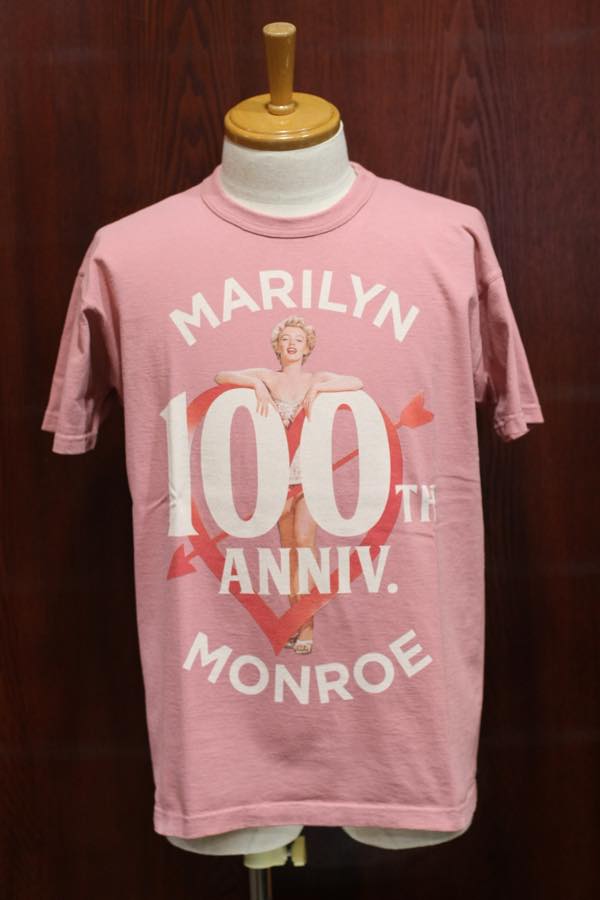 レジェンド コレクション マリリンモンロー100th Tシャツ ARROW SHOT