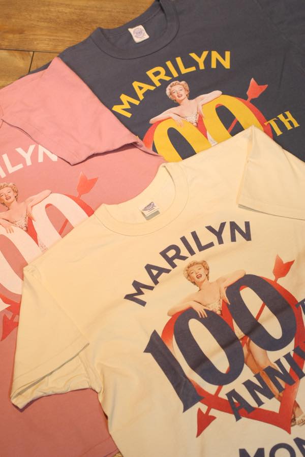 レジェンド コレクション マリリンモンロー100th Tシャツ ARROW SHOT