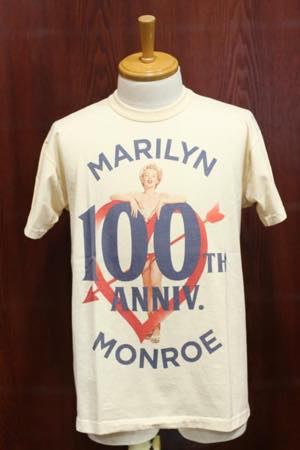 レジェンド コレクション マリリンモンロー100th Tシャツ ARROW SHOT