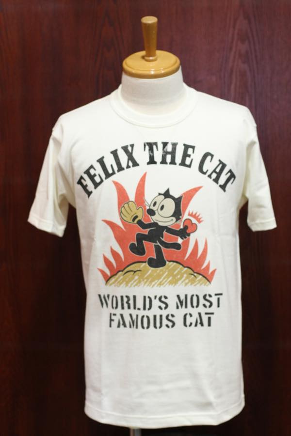 TOYS McCOY 期中特別アイテム フィリックスTシャツ THE LUCKY CAT TMC2637